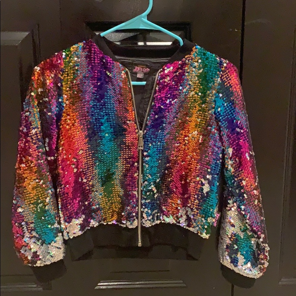 Sequined Flip Jacket by Jo Jo’s Closet